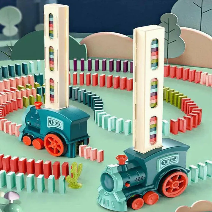 Atomatic Electric Domino Train Set ๐ - Image 2