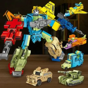 Digital Deformation Robot Toy 0 to 9 Complete Set 🤖